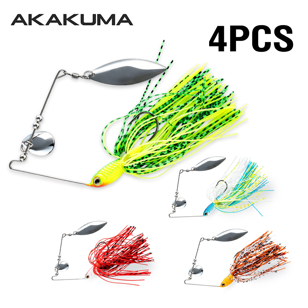Fishing Lure Blade Bait - Lot de 4 leurres de pêche