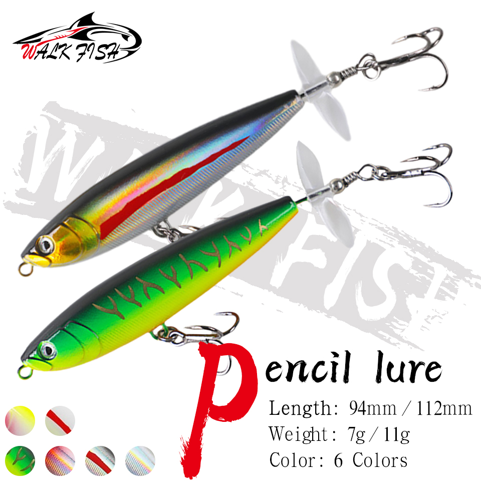 Fishing Lure Buzzbait - WALK FISH 7g/11g Leurre Crayon à