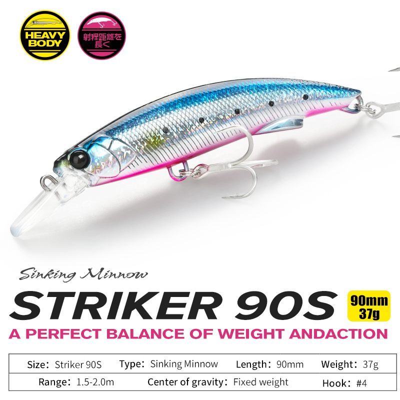 TSURINOYA 90S lourd vairon cou - Fishing Lure Buzzbait avis et prix