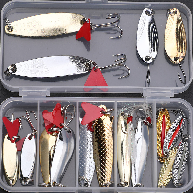 Kit de leurres de pêche 16 piè - Fishing Lure Spoon avis et prix