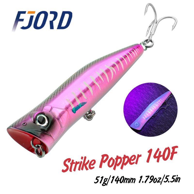 FJORD 140mm 51g Popper leurre  - Fishing Lure Buzzbait avis et prix