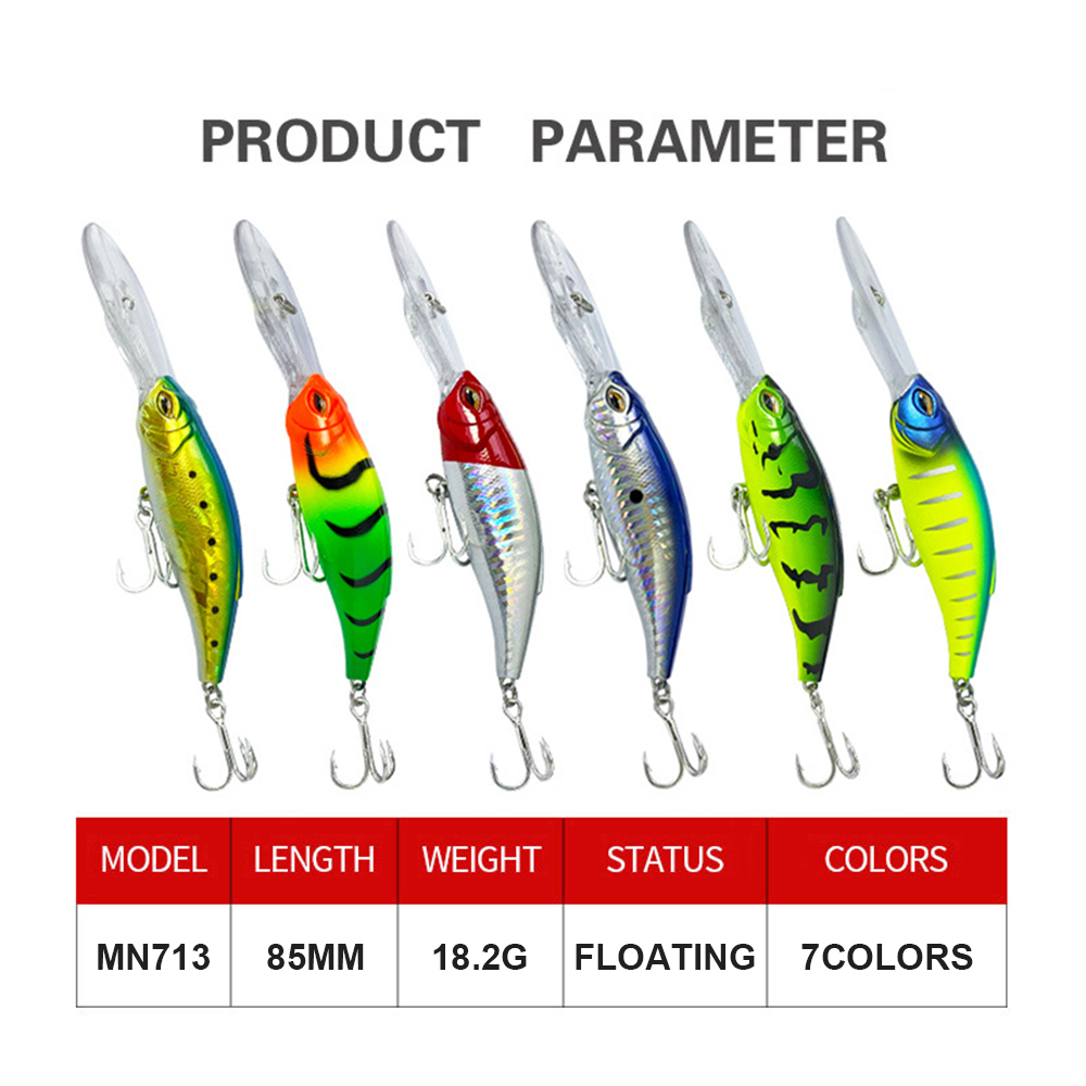 8.5 cm 18.2g leurres de pêche  - Fishing Lure Jerkbait avis et prix