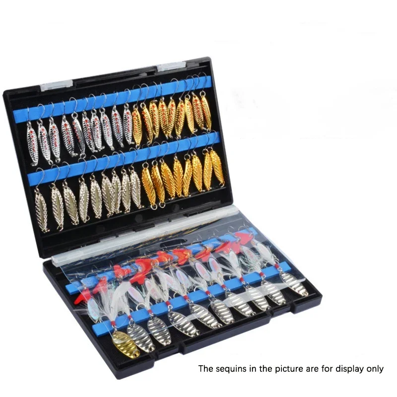 Boîte à pêche portable double  - Fishing Lure Spoon avis et prix